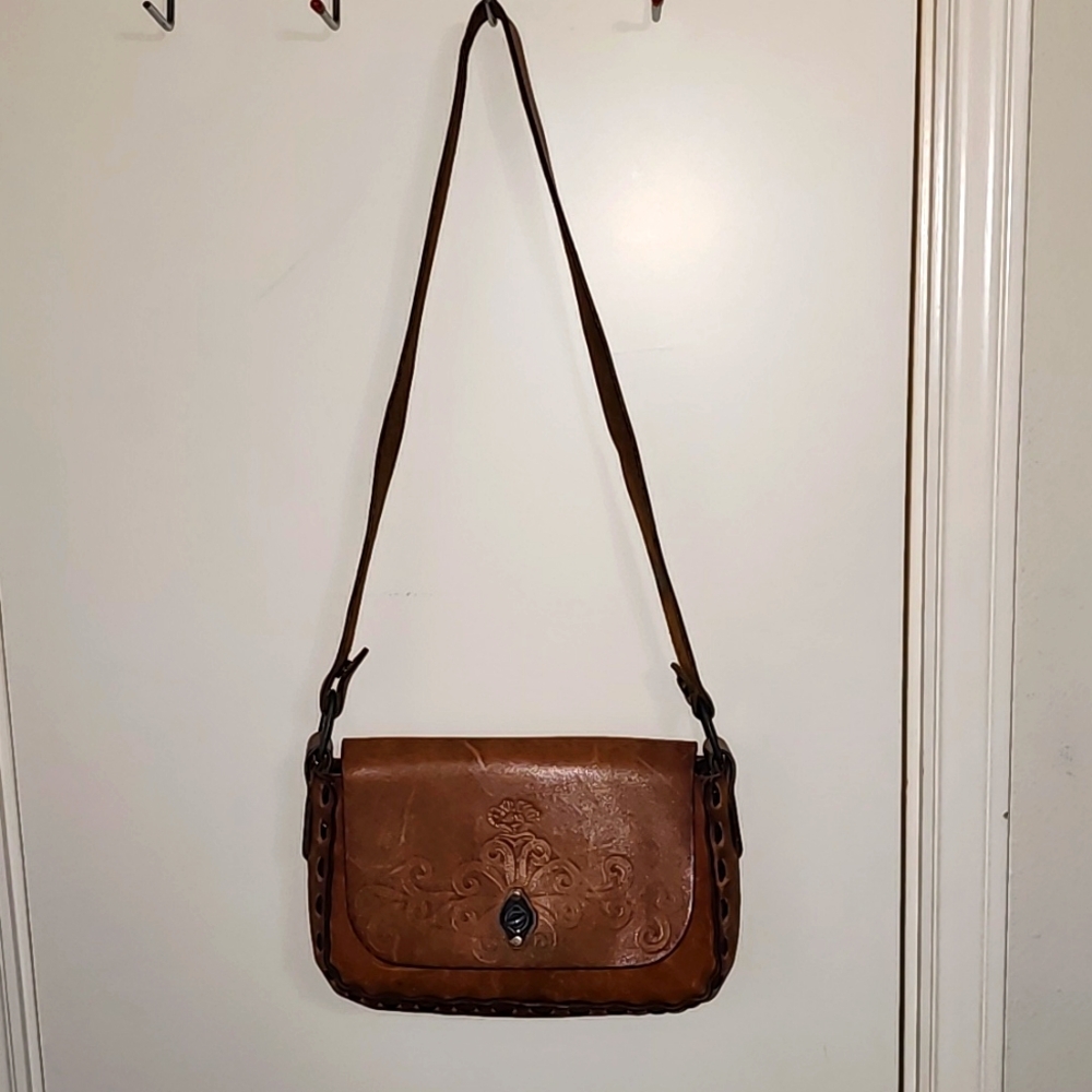 HANDMADE LEATHER BOHO BAG